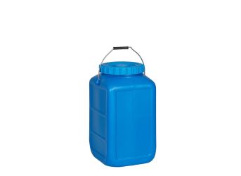 Weithalsbehälter 30 Liter - blau